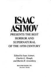 book cover of Isaac Asimov Presents the Best Horror and Supernatural of the 19th Century by Isaac Asimov