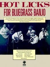 book cover of Hot Licks For Bluegrass Banjo by Tony Trischka