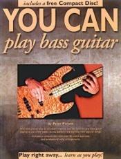 book cover of You Can Play Bass Guitar (with Audio CD) by Peter Pickow