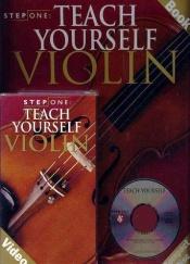 book cover of Step One: Teach Yourself Violin by Music Sales Corporation