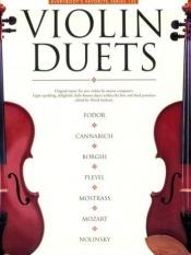 book cover of Violin Duets EFS 135 by Music Sales Corporation