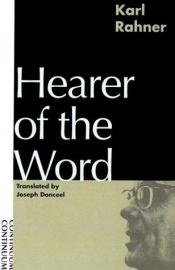 book cover of Hearer of the word by Karl Rahner