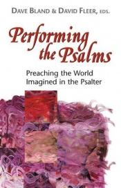 book cover of Performing The Psalms by Dave Bland
