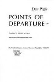 book cover of Points of departure by Dan Pagis