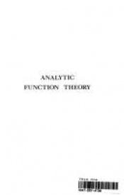 book cover of Analytic Function Theory, Volume I (AMS Chelsea Publishing) by Einar Hille