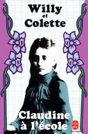 book cover of Claudine at School by Colette