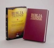 book cover of Bíblia de Referencia Thompson Tela Rojo Oscuro by Zondervan Publishing