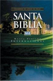 book cover of NVI Santa Biblia Rústica con Palabras de Jesús en Rojo by 
