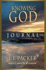 book cover of Knowing God journal by James I. Packer