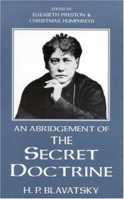 book cover of Abridgement of the Secret Doctrine (Quest Books) by Helena Petrovna Blavatsky