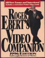 book cover of Roger Ebert's Video Companion 1996 (Roger Ebert's Movie Yearbook) by Roger Ebert