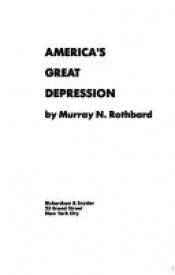 book cover of America's Great Depression by 穆瑞·羅斯巴德
