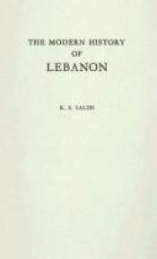 book cover of Modern History of Lebanon by Kamal Salibi