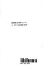 book cover of Misleading cases in the common law by A. P. Herbert