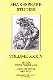 book cover of Shakespeare Studies Volume XXXIV by Susan Zimmerman