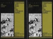 book cover of Christians & Jews in the Ottoman Empire: The Functioning of a Plural Society by Bernard Lewis