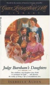 book cover of Judge Burnham's daughters by Isabella Macdonald Alden