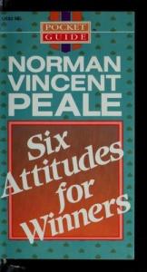book cover of Six Attitudes for Winners (Pocket Guides) by Norman Vincent Peale