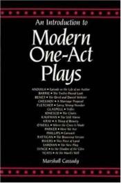 book cover of An Introduction to Modern One Act Plays by Marsh Cassady