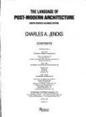 book cover of Language of Post Modern Architecture by Charles Jencks