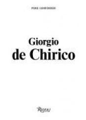 book cover of De Chirico by Pere Gimferrer