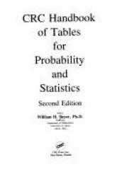 book cover of CRC Handbook of Tables for Probability and Statistics by William H. Beyer