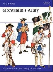 book cover of Montcalm's army by Martin Windrow