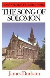 book cover of The Song of Solomon by James Durham