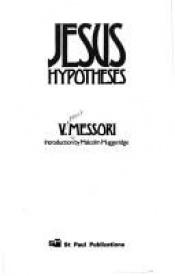 book cover of Jesus hypotheses by Vittorio Messori