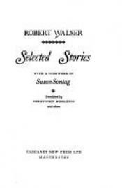 book cover of Selected stories by Robert Walser