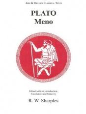 book cover of Plato: Meno (Aris & Phillips Classical Texts) by R. W. Sharples