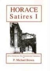 book cover of Horace Satires I by Horace
