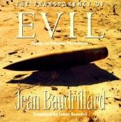 book cover of The transparency of evil by Jean Baudrillard