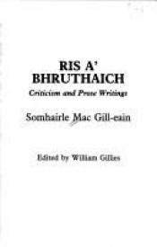book cover of Ris A' Bhruthaich : criticism and prose writings by Carol Off