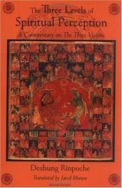 book cover of The three levels of spiritual perception : an oral commentary on the Three Visions (Snang gsum) of Ngorchen Konchog Lhun by Deshung Rinpoche