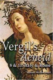 book cover of Vergil's Aeneid 8 & 11: Italy & Rome by Vergil