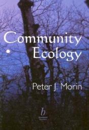 book cover of Community ecology by Peter Jay Morin