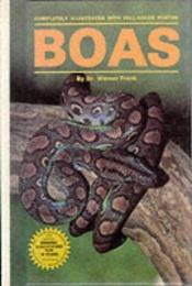 book cover of Boas and Other Non-Venomous Snakes by Frank Werner