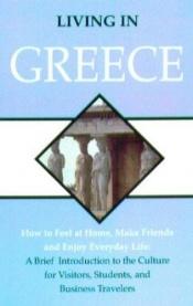 book cover of Living in Greece by Lyn Waldie