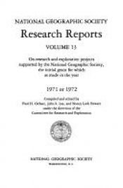 book cover of Research reports (der) National Geographic Society (Washington). Abstracts and reviews of research and exploration authorized under grants from the National Geographic Society during the years 1890-1954 by National Geographic Society