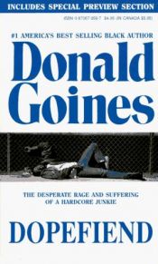 book cover of Dopefiend by Donald Goines