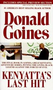 book cover of Kenyatta's Last Hit by Donald Goines