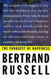 book cover of The Conquest of Happiness by ברטראנד ראסל
