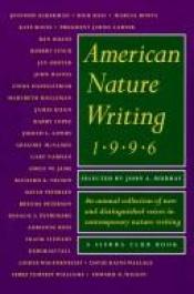 book cover of American Nature Writing 1996 by John Murray