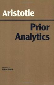 book cover of Prior Analytics by Aristotel