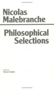 book cover of Philosophical Selections: From the Search After Truth by Nicolas Malebranche