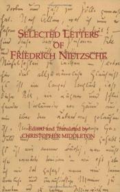 book cover of Selected letters by Friedrich Nietzsche