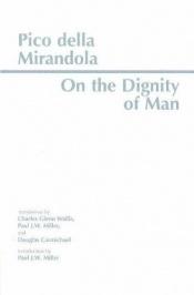 book cover of Oration on the Dignity of Man by Jean Pic de la Mirandole