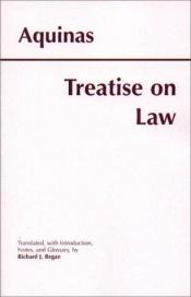 book cover of Treatise on Law by Thomas Aquinas