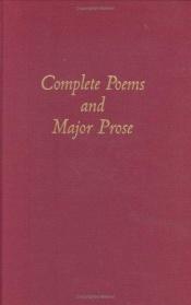 book cover of Complete poems and major prose by John Milton